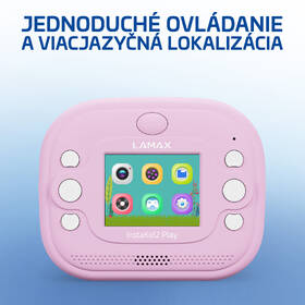 Instantný fotoaparát LAMAX InstaKid2 Play ružový

 obrázok produktu 7 z 10
