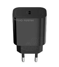 Nabíjačka do siete Mobile Origin PD20W MO11, 1x USB-C čierna

 obrázok produktu 3 z 12