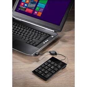 Klávesnica Hama SK140 Slimline, numerická čierna

 obrázok produktu 5 z 5