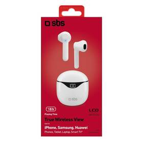 Slúchadlá SBS TWS TWIN VIEW biela

 obrázok produktu 3 z 5