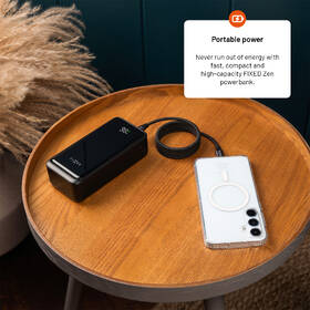 Powerbank FIXED Zen2 30 s LCD displejom, PD 20W, 30000 mAh čierny

 obrázok produktu 6 z 9