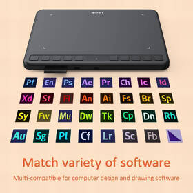Grafický tablet UGEE S640 čierny

 obrázok produktu 8 z 11