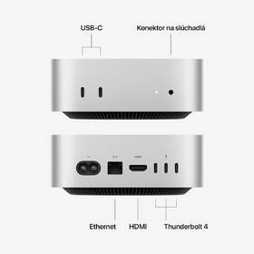 PC mini Apple M6 12× CPU, 12× GPU, 24 GB, 512 GB 

 obrázok produktu 3 z 7