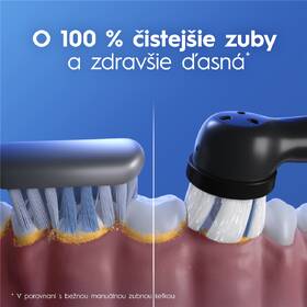 Zubná kefka Oral-B Black, 4 náhradní hlavice čierny

 obrázok produktu 4 z 4