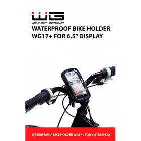 Držiak na mobil WG 17 pre 6,5", na bicykel čierny

 obrázok produktu 2 z 2