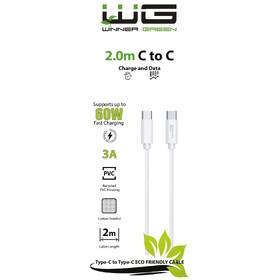 Kábel WG USB-C/USB-C, 2m biely

 obrázok produktu 1 z 1