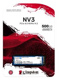 SSD Kingston NV3 500GB NVMe 

 obrázok produktu 2 z 2