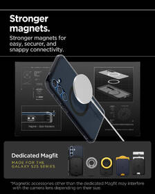 Kryt na mobil Spigen Ultra Hybrid MagSafe na Samsung Galaxy S25 čierny

 obrázok produktu 16 z 17