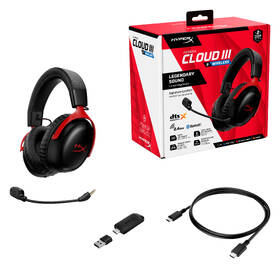 Headset HyperX Cloud III S Wireless čierny/červený

 obrázok produktu 8 z 11