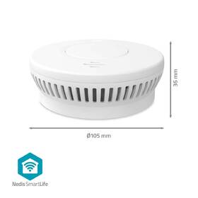 Detektor dymu Nedis SmartLife, Wi-Fi biely

 obrázok produktu 7 z 14