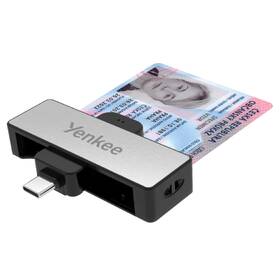 Čítačka eObčianok YENKEE USB SmartCard čierna

 obrázok produktu 1 z 6