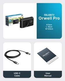 Rádioprijímač s DAB+ Majority Orwell PRO čierny

 obrázok produktu 9 z 9