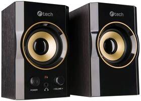 Reproduktory C-Tech SPK-11, 2.0 čierne/zlaté

 obrázok produktu 1 z 6
