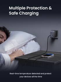 Nabíjačka do siete UGREEN Nexode S 100W 3xUSB-C, 1xUSB-A, GaN sivá

 obrázok produktu 7 z 14