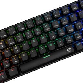 Klávesnica White Shark KAIKEN, CZ/SK layout, Red Switch čierna

 obrázok produktu 2 z 8