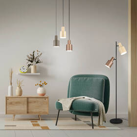 Stojacia lampa TRIO AGUDO, 2x E27 

 obrázok produktu 3 z 6