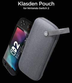 Puzdro Spigen Klasden Pouch - Nintendo Switch 2 sivé

 obrázok produktu 14 z 14