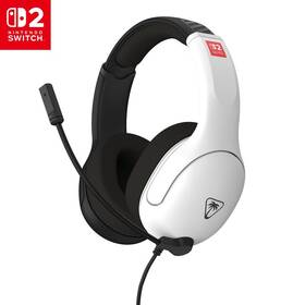 Headset Turtle Beach Airlite Fit, Nintendo Switch 2 čierny/biely

 obrázok produktu 1 z 10