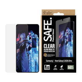 Tvrdené sklo PanzerGlass SAFE na Samsung Galaxy S26 Ultra s inštalačným rámčekom 

 obrázok produktu 1 z 4
