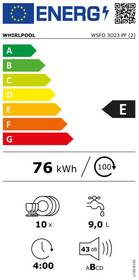 Umývačka riadu Whirlpool WSFO 3O23 PF biela

 obrázok produktu 1 z 20