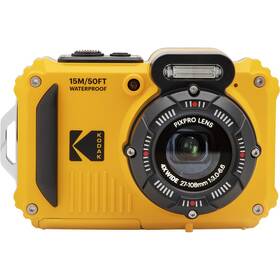 Digitálny fotoaparát Kodak PIXPRO WPZ2 + 2× akumulátor + 16GB karta žltý

 obrázok produktu 1 z 11