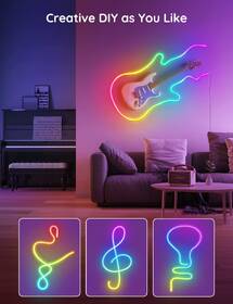 LED pásik Govee Neon SMART RGBIC 2m - ohybný 

 obrázok produktu 1 z 6