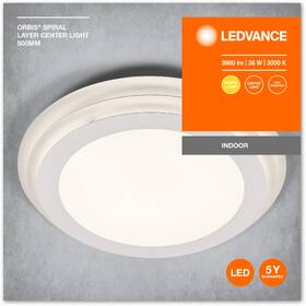 LED stropné svietidlo LEDVANCE ORSLCL 500MM38W WT 

 obrázok produktu 6 z 9