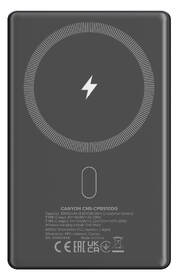 Powerbank Canyon OnPower 510 Slim MagSafe PD20W 10000 mAh sivý

 obrázok produktu 2 z 10