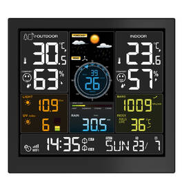 Meteorologická stanica Solight TE93WiFi čierna

 obrázok produktu 1 z 7