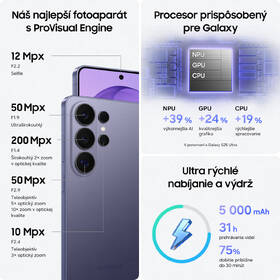 Mobilný telefón Samsung Galaxy S26 Ultra 5G 16 GB / 1TB biely

 obrázok produktu 5 z 21