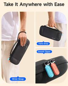 Puzdro JSAUX FlexForm Series Carrying Case - Nintendo Switch 2 čierne

 obrázok produktu 6 z 7