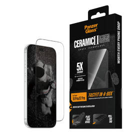 Tvrdené sklo PanzerGlass Ceramic II na Apple iPhone 18 Pro/17 Pro s bezprašným instalačním boxem čierne

 obrázok produktu 3 z 6