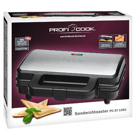 Sendvičovač Profi Cook ST 1092 čierny/nerez

 obrázok produktu 7 z 7