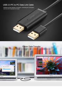 Kábel UGREEN USB 2.0, 2m čierny

 obrázok produktu 2 z 7