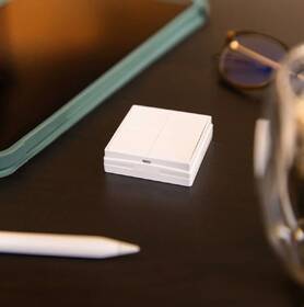 Vypínač Shelly BLU Wall Switch 4, BT biely

 obrázok produktu 3 z 4