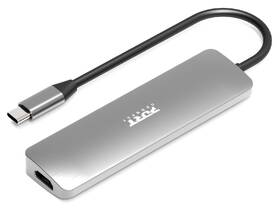 Dokovacia stanica PORT CONNECT 6v1 USB-C, 1x 4K strieborná

 obrázok produktu 2 z 8