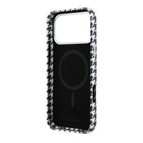 Kryt na mobil Karl Lagerfeld PU Houndstooth Resin Plate MagSafe na Apple iPhone 17 Pro čierny

 obrázok produktu 5 z 6