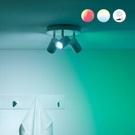 Bodové svietidlo WiZ IMAGEO Spots 3x5W RD, RGB biele

 obrázok produktu 5 z 8