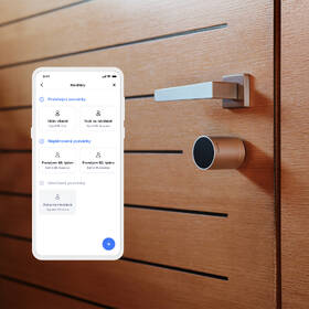 Zámok Netatmo Doorlock Smart, zámok a kľúče čierny/strieborný

 obrázok produktu 6 z 7