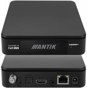 Set-top box Antik NANO 4S + SAT KAR. 

 obrázok produktu 3 z 6