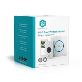 Zvonček bezdrôtový Nedis SmartLife, Wi-Fi biely

 obrázok produktu 13 z 13