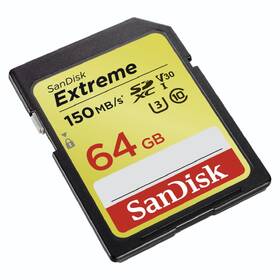 Pamäťová karta SANDISK 64GB UHS-I U3 (150R/60W) 

 obrázok produktu 2 z 3