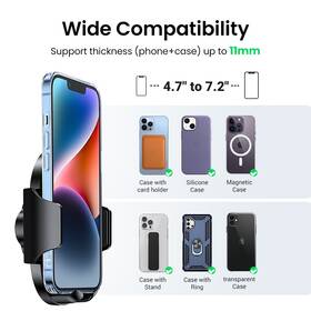 Držiak na mobil UGREEN Waterfall-Shaped s prísavkou čierny

 obrázok produktu 5 z 8