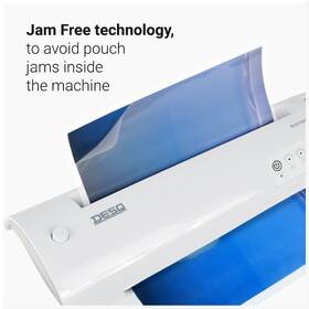 Laminátor DESQ A3 Jam Free biely

 obrázok produktu 9 z 15