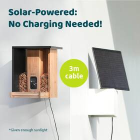 Vtáčie krmítko Birdfy Bamboo s kamerou a solárnym panelom (AI doživotne zadarmo) 

 obrázok produktu 6 z 7