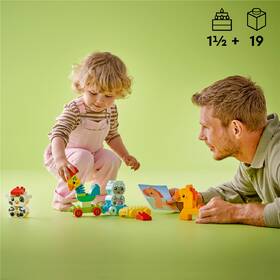 Stavebnica LEGO® DUPLO® 10412 Vláček se zvířátky 

 obrázok produktu 4 z 8