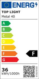 LED stropné svietidlo Top Light Metal 40C čierne

 obrázok produktu 1 z 2