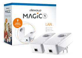 Sieťový rozvod LAN po 230V Devolo Magic 1 LAN, Starter Kit 

 obrázok produktu 4 z 7