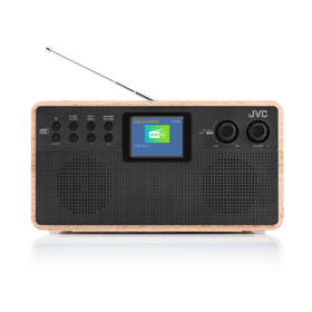 Rádioprijímač s DAB+ JVC RA-E731B-DAB čierny/drevený

 obrázok produktu 4 z 7