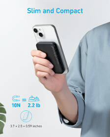 Powerbank Anker 321 MagGo Battery PowerCore 5000mAh čierny

 obrázok produktu 2 z 6